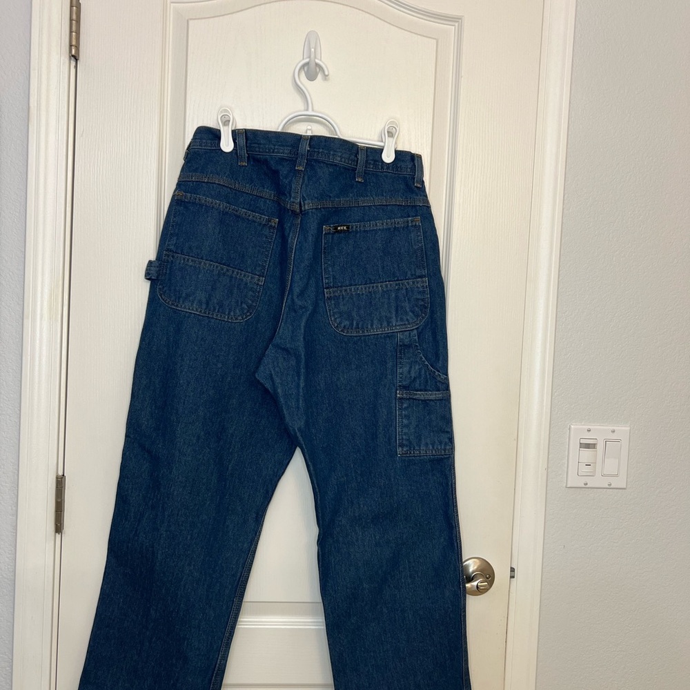 Men’s Jean relaxed fit / Key carpenter style. W34xL30 dark blue